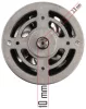 Powermat Eszterga Motor – 550W, 2500 ford./perc – PM-MTM-550T típushoz (PM-MTM-550T-WI)