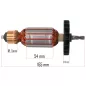   Powermat Forgórész Fúrókalapácshoz – 165mm hossz, 514g – PM-MU-2600T típushoz (PM-MU-2600T-WI)