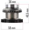 Powermat Fúrókalapács Fogaskerék Készlet – 3 részes, 58mm – PM-MU-2600T típushoz (PM-MU-2600T-ZA)