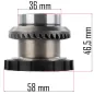   Powermat Fúrókalapács Fogaskerék Készlet – 3 részes, 58mm – PM-MU-2600T típushoz (PM-MU-2600T-ZA)