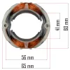 Powermat Állórész – 41mm belső átmérő, 84,5mm hossz – PM-MU-2800TN bontókalapácshoz (PM-MU-2800TN-SN)