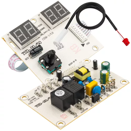 Powermat Vezérlő Elektronika Panel – 230V, KB-5150 TSD-20/50 – PM-NAG-20SN/40SN hősugárzókhoz (PM-NAG-20SN-PCB)