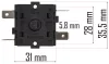 Powermat Kapcsoló Elektromos Hősugárzóhoz – 5-pines, 16A – PM-NAG széria (PM-NAG-3.5EN-PK)