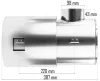 Powermat Égéstér Olajhősugárzóhoz – 387mm hossz, 30kW – PM-NAG-30SKN típushoz (PM-NAG-30SKN-KSP)