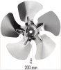 Powermat Ventilátor Lapát – ø 230mm, Alumínium – PM-NAG-30SKN hőlégfúvóhoz (PM-NAG-30SKN-WEN)