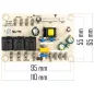   Powermat Vezérlő Elektronika Készlet – 230V, LCD kijelzővel – PM-NAG-30SKN / 40SKN hősugárzókhoz (PM-NAG-40SKN-PCB)