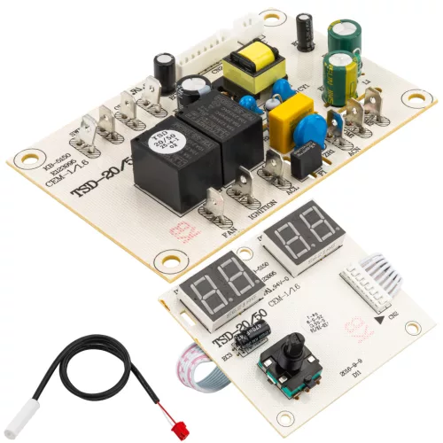 Powermat Vezérlő Elektronika Panel Készlet – PM-NAG-20SN, PM-NAG-40SN – Gázolajos hősugárzóhoz (PM-NAG-40SN-PCB)
