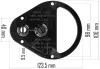 Powermat Szivattyú Fedél – 123,5x100mm – PM-NAG-20SN / 40SN hősugárzókhoz (PM-NAG-40SN-PKP)