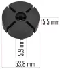 Powermat Szivattyú Forgórész Készlet – 53,8 mm, 4 lapáttal – PM-NAG-40SN olajkályhához (PM-NAG-40SN-WIP)