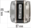 Powermat Elektromos Hősugárzó Motor – 230V, 9000W-os készülékhez – PM-NAG-9EDN széria (PM-NAG-9EDN-SI)