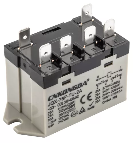 Powermat Mágneskapcsoló – 25A, 400V, 6-pines – PM-NAG-9EDN hősugárzóhoz (PM-NAG-9EDN-STY)