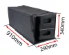 Powermat Autórámpa Hordtáska – 910x290x340 mm – PM-NZS-8T típushoz (PM-NZS-8T-PW)