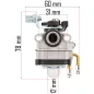   Powermat Benzinmotoros Permetező Karburátor – 12mm torok, 31mm furattáv – PM-OPS-60K (PM-OPS-60K-GA)