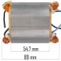   Powermat Állórész – 89mm hossz, ø 42mm furat – PM-MI-1400M falhoronymaróhoz (PM-PDG-1400M-SN)
