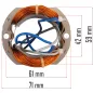   Powermat Állórész – 89mm hossz, ø 42mm furat – PM-MI-1400M falhoronymaróhoz (PM-PDG-1400M-SN)