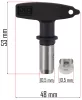 Powermat Festékszóró Fúvóka – 515-ös típus, 225 bar – PM-PDM szériához (PM-PDM-1200/1500M-D515)