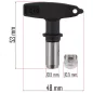   Powermat Festékszóró Fúvóka – 515-ös típus, 225 bar – PM-PDM szériához (PM-PDM-1200/1500M-D515)