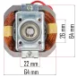   Powermat Elektromos Szegélynyíró Motor – 1400W, 10000 ford./perc – PM-PKE-1400M szériához (PM-PKE-1400M-SI)