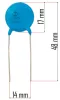 Powermat Plazmavágó Kondenzátor – 1nF 10kV, 14mm lábtávolság – PM-PP-50L típushoz (PM-PP-50L-KN)