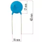   Powermat Plazmavágó Kondenzátor – 1nF 10kV, 14mm lábtávolság – PM-PP-50L típushoz (PM-PP-50L-KN)