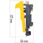   Powermat Sarokcsiszoló Kapcsoló – 18/20A, 250V, Kondenzátorral – PM-SZK-3000T és más típusokhoz (PM-SZK-3000T-WY)
