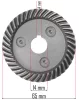 Powermat Sarokcsiszoló Fogaskerék Készlet – 65mm, 2 db-os szett – PM-SZK-3000T szériához (PM-SZK-3000T-ZA)
