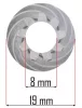 Powermat Sarokcsiszoló Fogaskerék Készlet – 65mm, 2 db-os szett – PM-SZK-3000T szériához (PM-SZK-3000T-ZA)