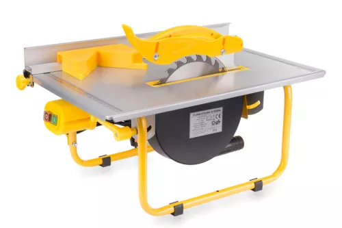 Powermat Asztali Körfűrész – 1650W, 200mm tárcsa – Fa- és panelvágáshoz (PM-TPS-1650)