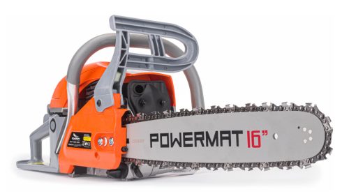 Powermat Benzinmotoros Láncfűrész – 4,9 LE, 40 cm vezető – Walbro karburátor (PM-HR-7020)