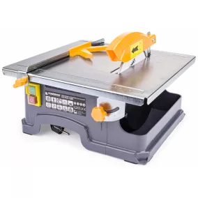   Powermat Asztali Csempevágó Gép - 1800W, 180mm - Vizes vágórendszer (PM-PDG-1800)