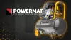 Powermat Olajos Kompresszor – 50L, 8 bar, 206 l/perc – 1.85kW / 2.5LE (PM-KO-50T)