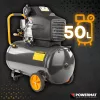 Powermat Olajos Kompresszor – 50L, 8 bar, 206 l/perc – 1.85kW / 2.5LE (PM-KO-50T)
