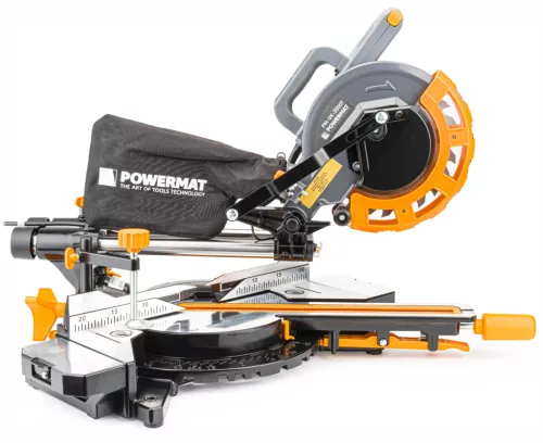 Powermat Gérvágó Fűrész – 2000W, 210mm tárcsa, 340mm húzófunkció – PM-UK-2000T (PM0687)