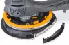 Powermat Gipszcsiszoló – 1400W, 180mm, 360° LED világítás – Kézi falcsiszoló (PM-DG-1400L-PRO)
