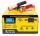 Powermat Mikroprocesszoros Akkumulátor Töltő – 6V/12V, 15A, LCD kijelző – Autóhoz és motorhoz (PM-PM-40B)