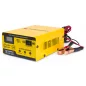   Powermat Mikroprocesszoros Akkumulátor Töltő – 6V/12V, 15A, LCD kijelző – Autóhoz és motorhoz (PM-PM-40B)