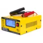   Powermat Mikroprocesszoros Akkumulátor Töltő – 12V/24V, 10A, 6-150Ah – LCD kijelzővel (PM-PM-50B)