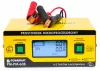 Powermat Mikroprocesszoros Akkumulátor Töltő – 6V-24V, 10A, LCD kijelző – AGM, Gél, EFB típusokhoz (PM-PM-60B)