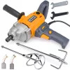 Powermat Elektromos Keverőgép – 2400W, 120mm szár, M14 – Festékhez és habarcshoz (PM-MI-2400T)