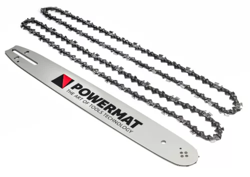 Powermat Láncfűrész Vezetőlemez és 2 db Lánc Szett – 16" / 40 cm, 0.325", 1.5 mm – Husqvarna, Makita, NAC (PM0729)