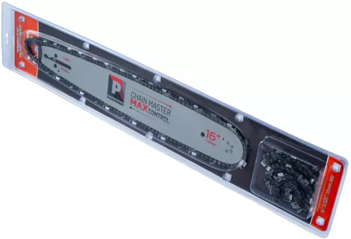 Powermat Láncfűrész Vezetőlemez és 2 db Lánc Szett – 16" / 40 cm, 0.325", 1.5 mm – Husqvarna, Makita, NAC (PM0729)