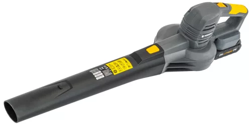 Powermat Akkumulátoros Lombfúvó – 21V, 250 km/h, 2x2.0Ah akku – PM-ADDL-20C (PM0742)