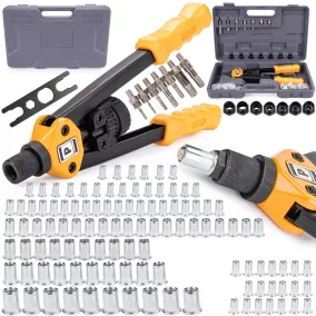   Powermat Kézi Szegecsanya Húzó Készlet – M3-M12, 110 részes – Szerviz minőség (PM0768)