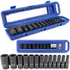 Powermat Gépi Dugókulcs Készlet – 10-32 mm, 1/2", 13 részes – Hosszított kivitel (PM0817)
