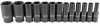 Powermat Gépi Dugókulcs Készlet – 10-32 mm, 1/2", 13 részes – Hosszított kivitel (PM0817)
