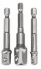 Powermat HEX Dugókulcs Adapter Készlet – 1/4", 3/8", 1/2" – Fúrógépekhez (PM0825)