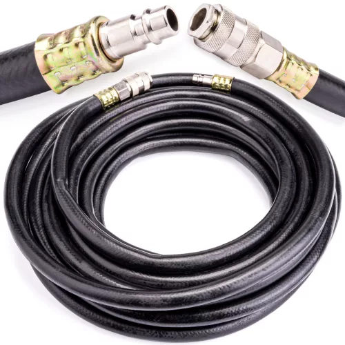 Powermat Pneumatikus Gumitömlő – 10m, 10x17mm, 20 bar – Kompresszorokhoz és szerszámokhoz (PM-WP-10T)