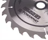 Powermat Widiás fűrészlap fához – 185x20mm, 24 fog, FTG – Körfűrészhez (PM0882)