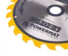 Powermat Körfűrészlap Fához – 255x30mm, 24 fog, ATB – Asztali és gérvágó fűrészhez (PM0897)