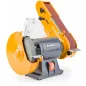   Powermat Kombinált Asztali Csiszológép – 1850W, Kő és Szalag – Fa és fém megmunkáláshoz (PM-SS-1850M-2W1)